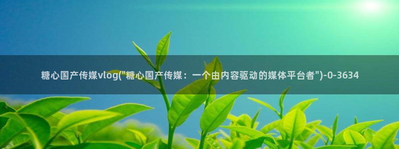 糖心vlog下